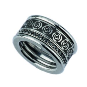 Edelstahl Ringe Ed Vita Ernstes Design