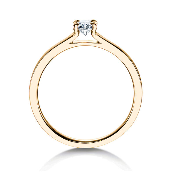 solitaire-ring- modern-gelbgold