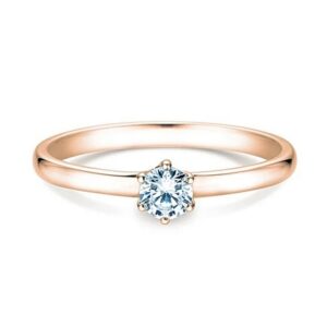 Solitairering Melody 0,25 ct Rosegold