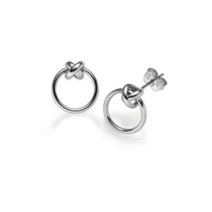 Weißgold Ohrstecker ´Knoten