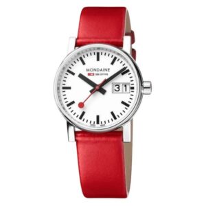 mondaine-evo2-30-mm-Bahnhofsuhr Großdatum