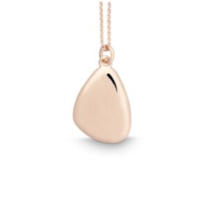 Rosegold Kette mit Gravur Anhänger Quinn