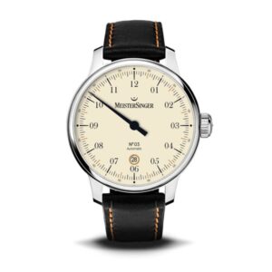 Mesitersinger No 3 40 mm Automatik creme elfendbein