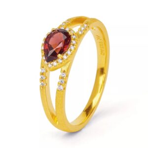Bernd Wolf Ring Antoinette Granat