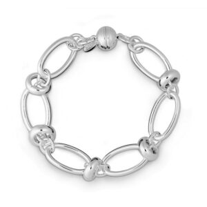 Silber Armband Magnetverschluss Quinn