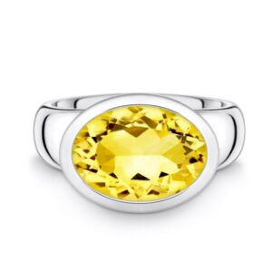 Quinn Ring Silber Citrin 021538611